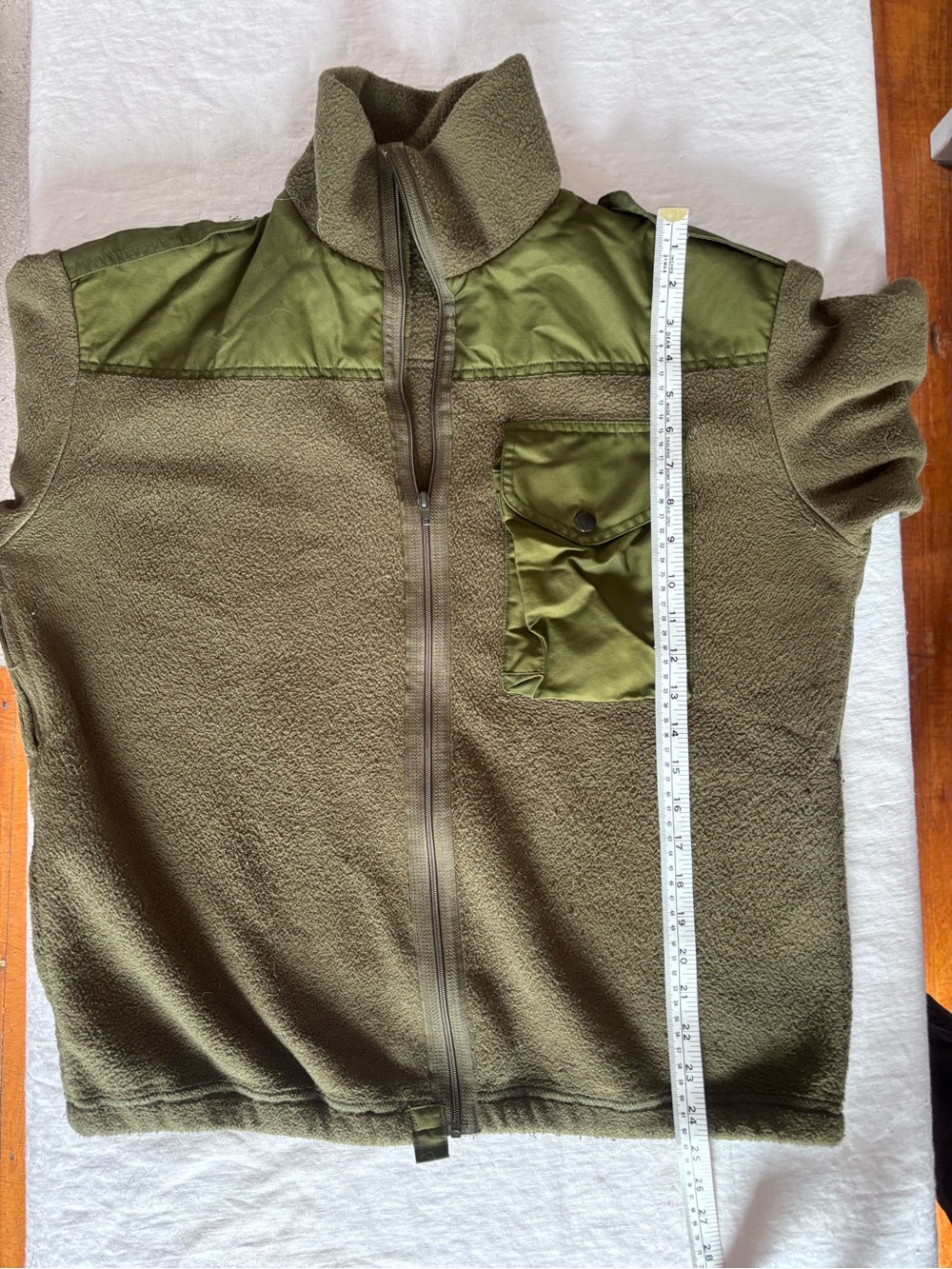 Canadian Armed Forces Vintage Military Surplus Fleece Jacket Size Small - Picture 10 of 12